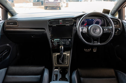 2018 VW Golf R pearl white